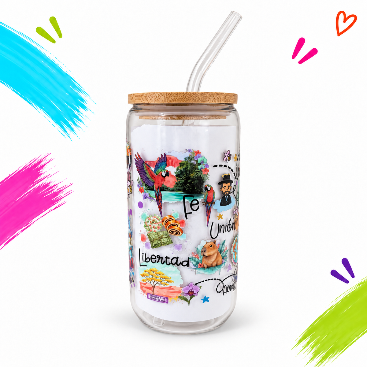 Venezuela – Lo que yo quiero | Glass Tumbler