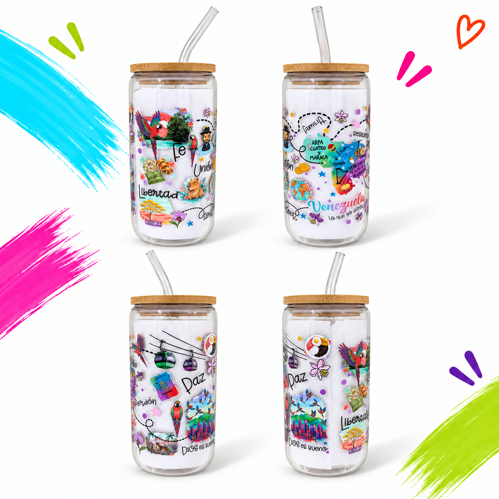 Venezuela – Lo que yo quiero | Glass Tumbler