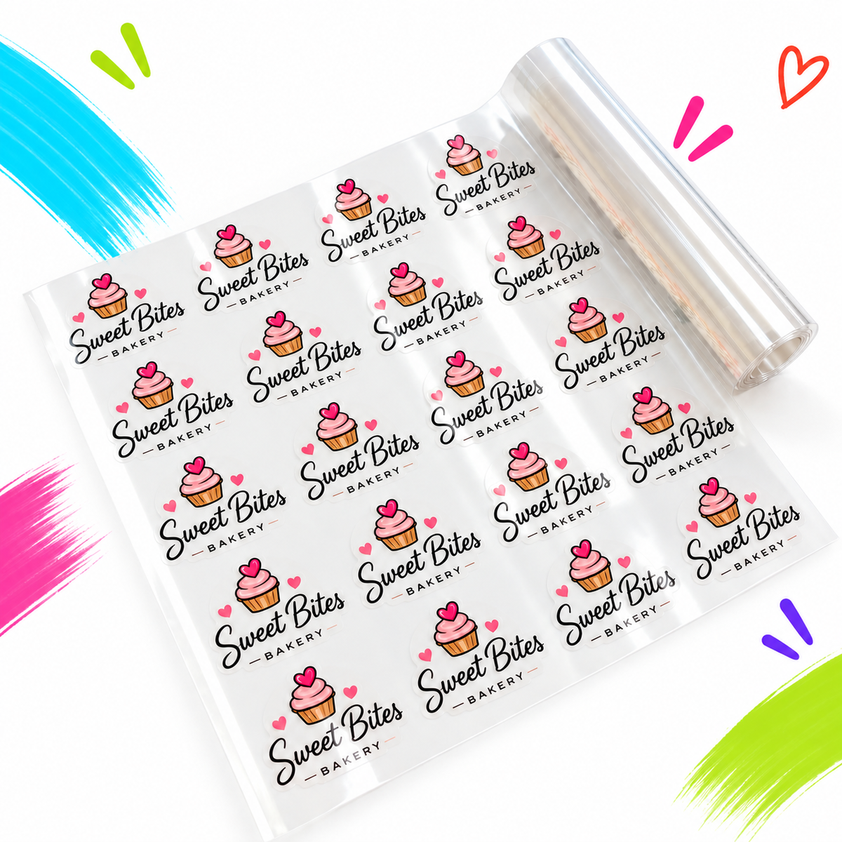 Custom UV DTF Gang Sheet – 22" Wide